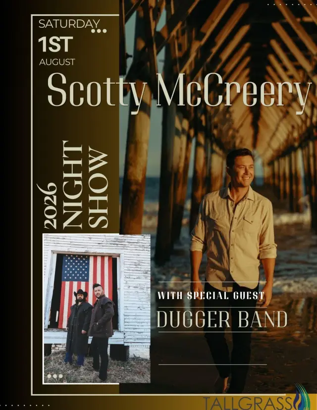 Scotty McCreery 2026 live concert poster